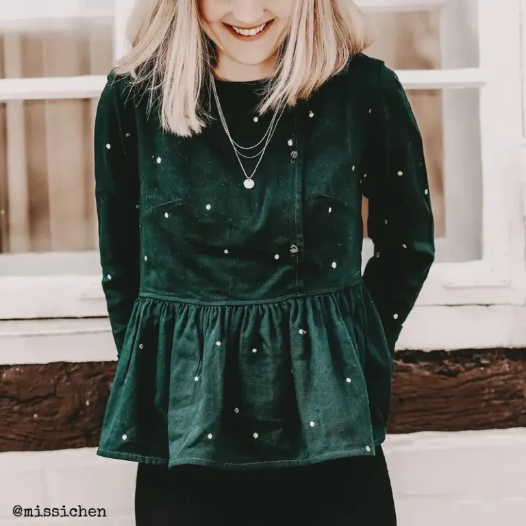 Patron blouse et robe femme ELONA MUM par Ikatee