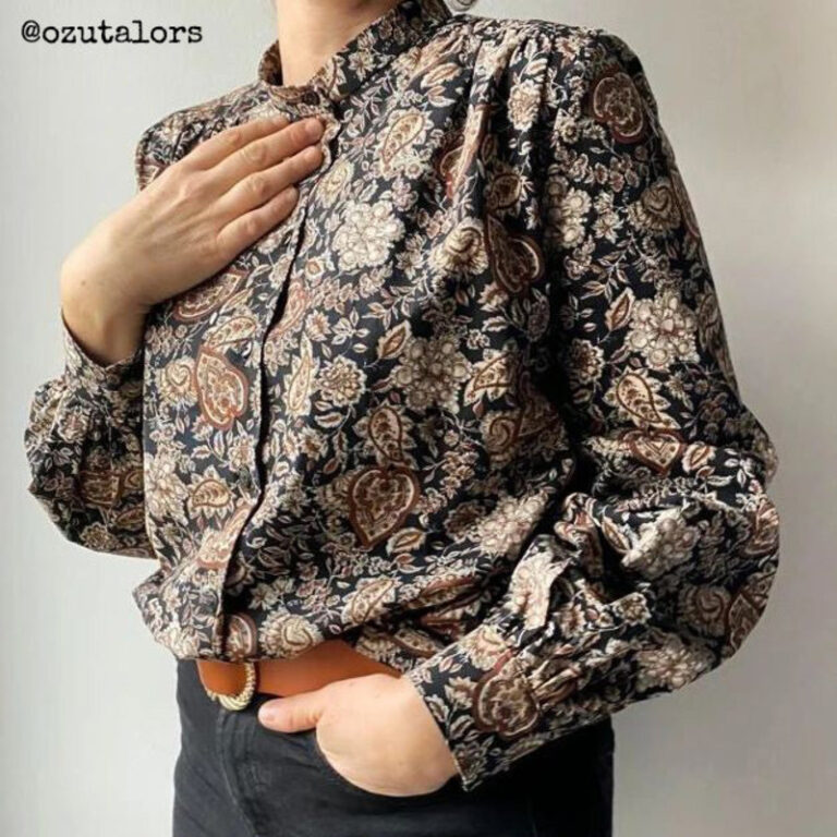 Patron blouse et robe femme ALEX MUM par Ikatee