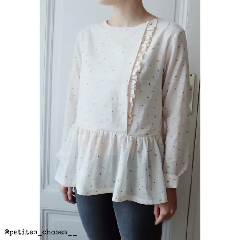 Patron blouse et robe femme ELONA MUM par Ikatee
