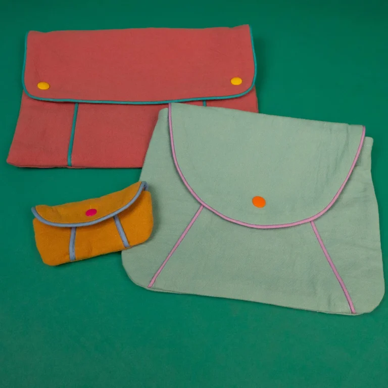 3 patrons pochette Passepoil (PDF), par Petit Patron