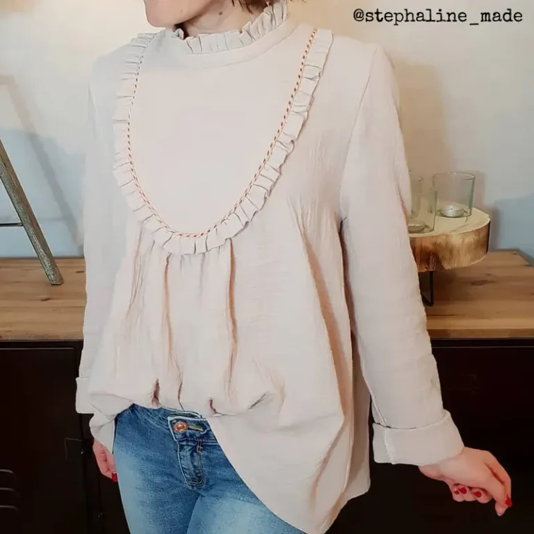 Patron blouse et robe femme IDA MUM par Ikatee