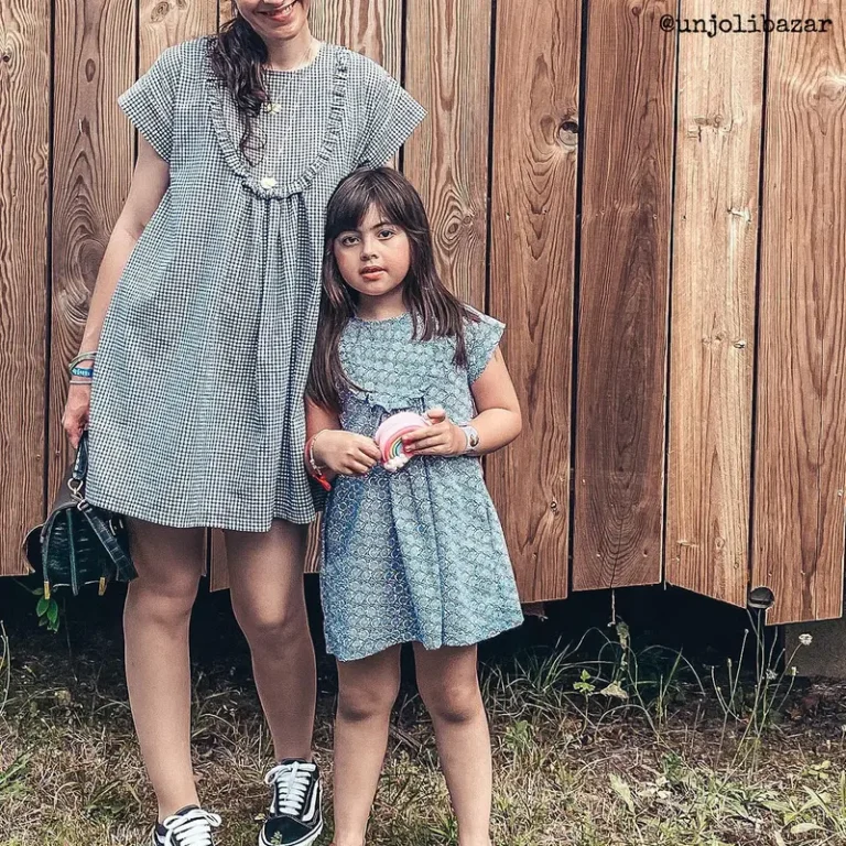 Patron blouse et robe femme IDA MUM par Ikatee