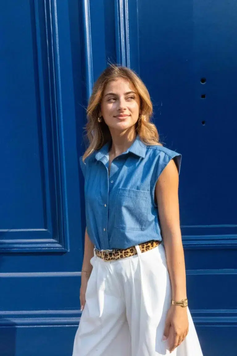 Patron chemise Betty par Clématisse Pattern