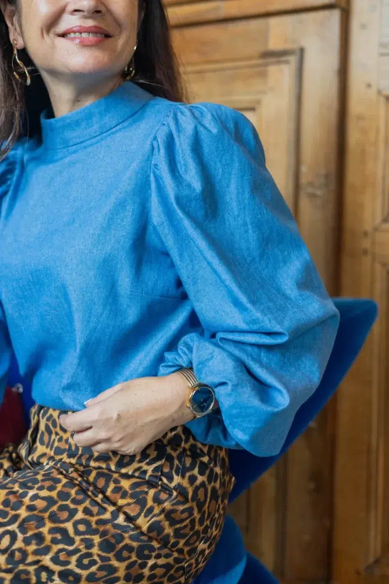 Patron blouse-robe Anaïs par Clématisse Pattern