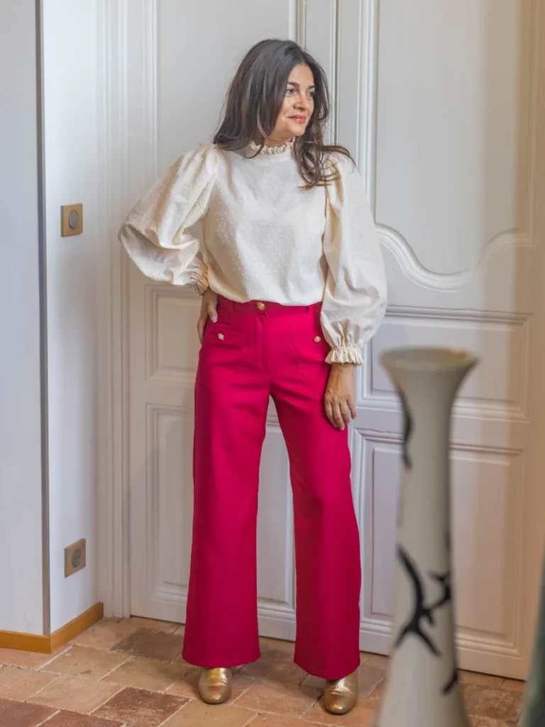 Patron blouse-robe Anaïs par Clématisse Pattern