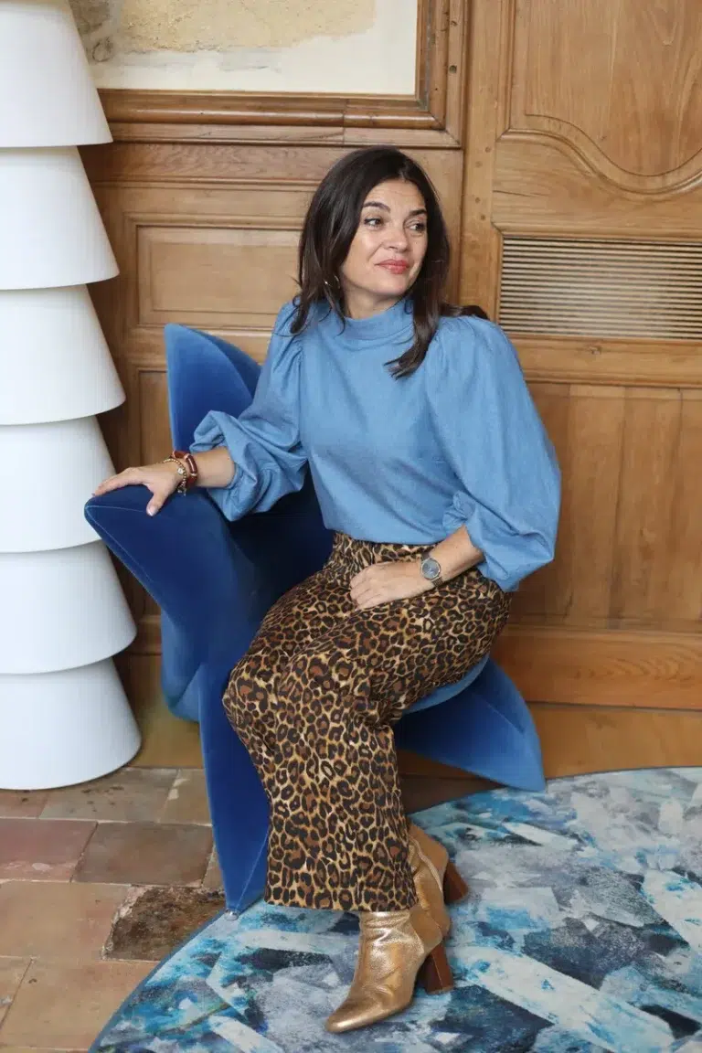 Patron blouse-robe Anaïs par Clématisse Pattern