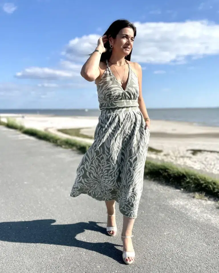 Patron de la jupe LOUISE par Clématisse Pattern