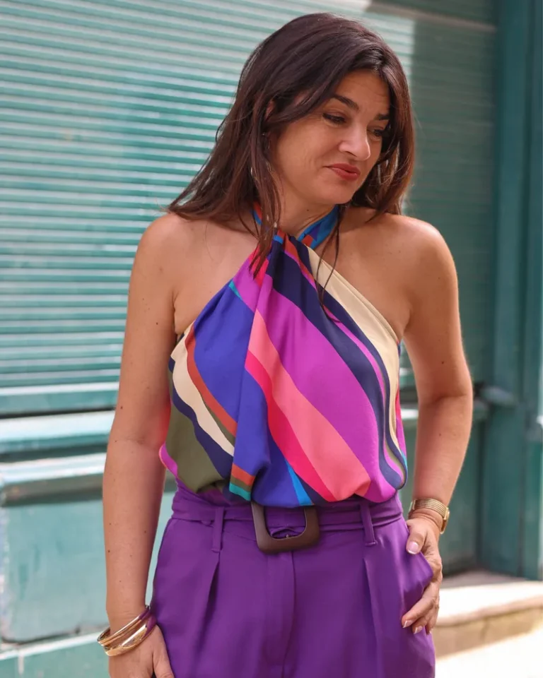 Patron blouse-robe Paréo par Clématisse Pattern