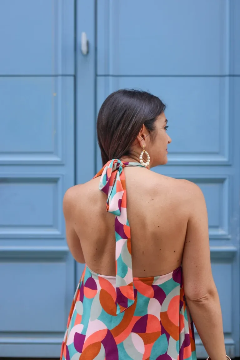 Patron blouse-robe Paréo par Clématisse Pattern