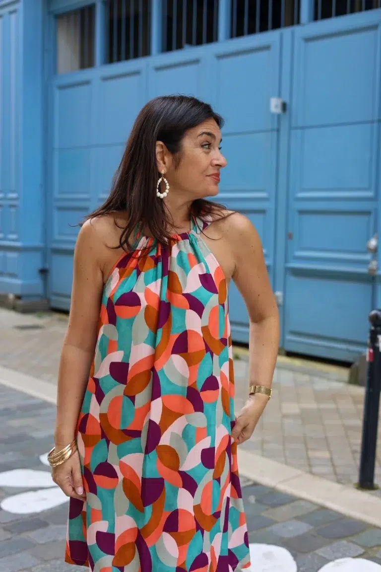 Patron blouse-robe Paréo par Clématisse Pattern