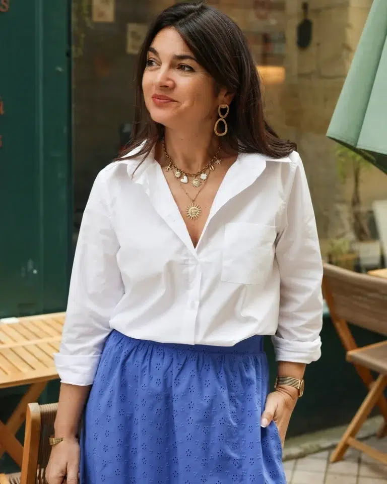 Patron chemise Jane par Clématisse Pattern