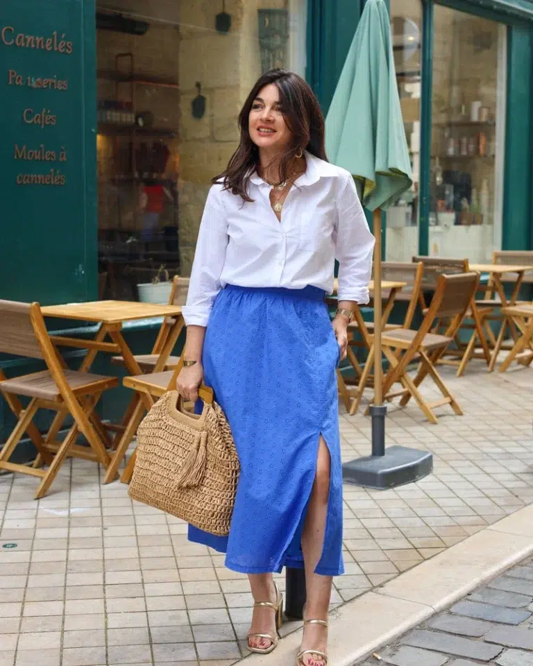 Patron de la jupe LOUISE par Clématisse Pattern