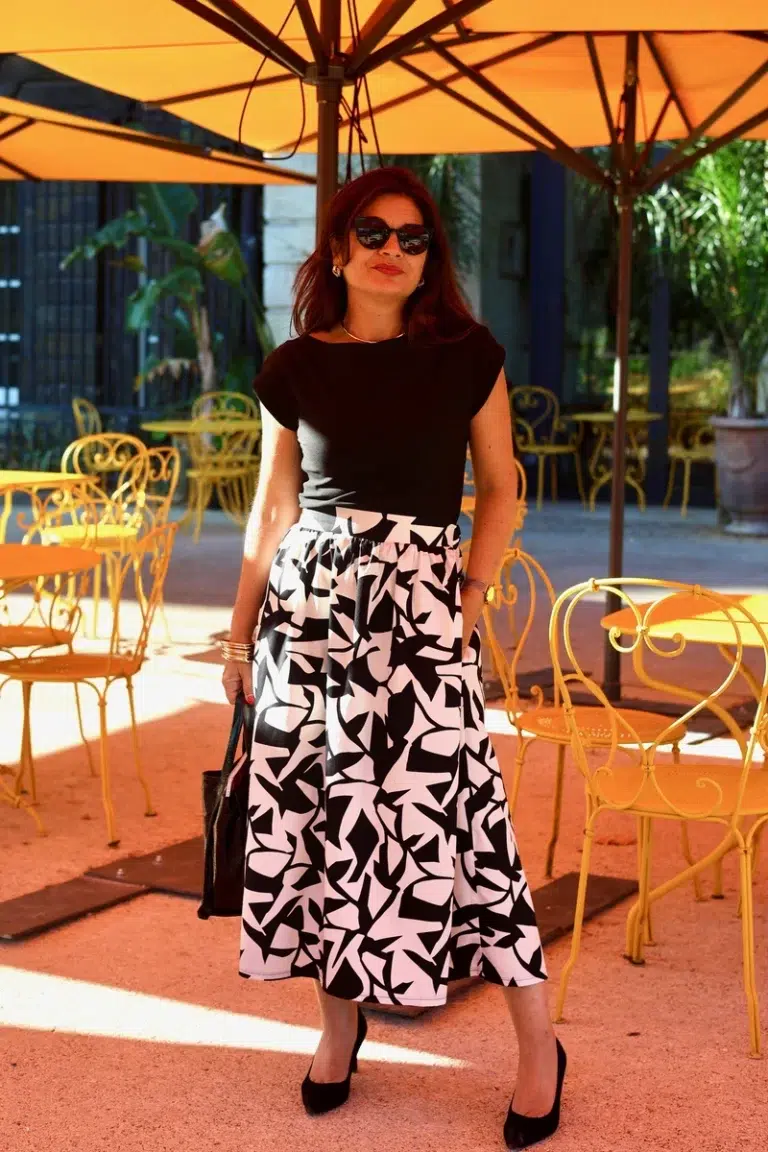 Patron T-shirt Lady par Clématisse Pattern