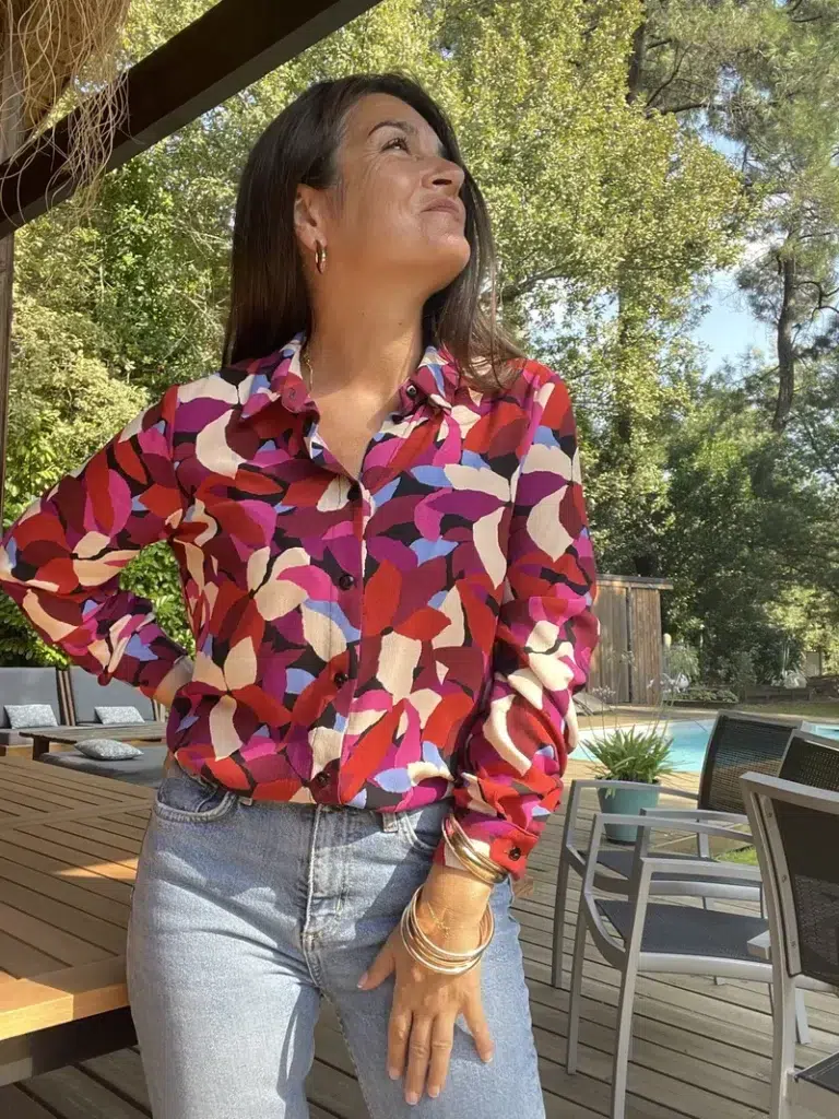 Patron chemise Jane par Clématisse Pattern
