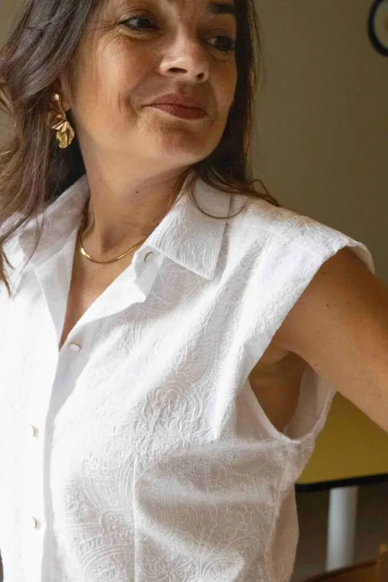 Patron chemise Betty par Clématisse Pattern