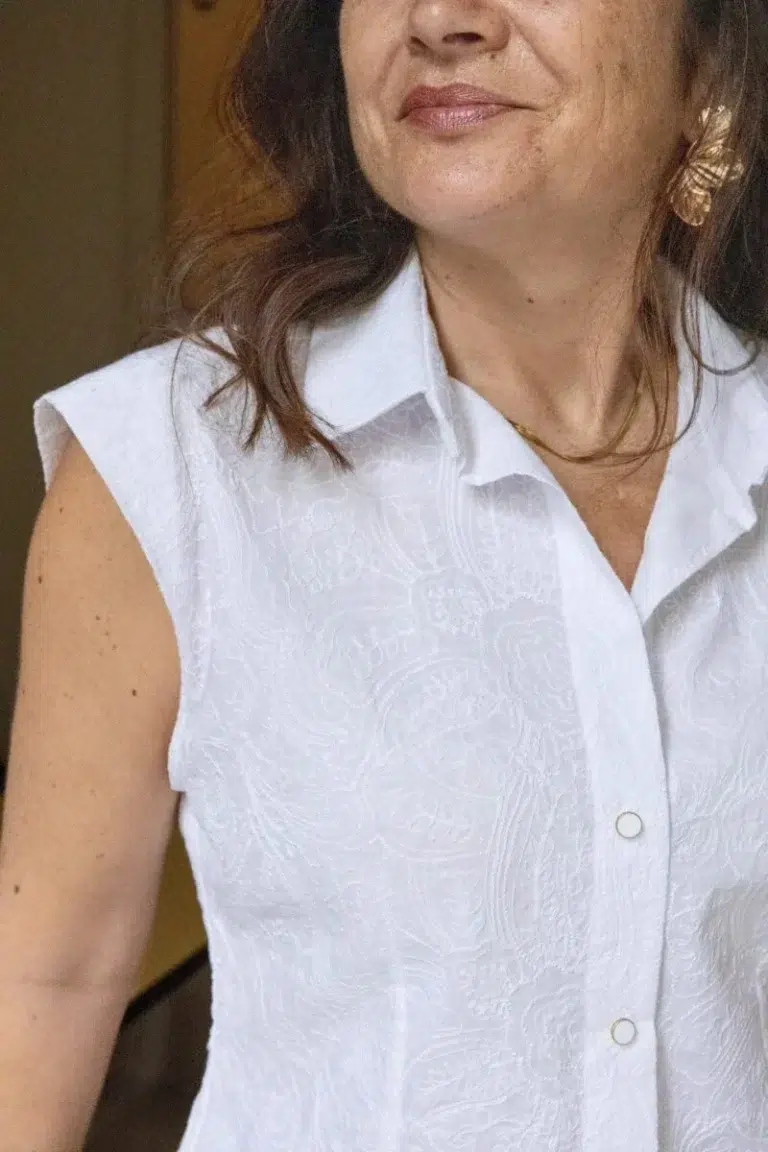 Patron chemise Betty par Clématisse Pattern