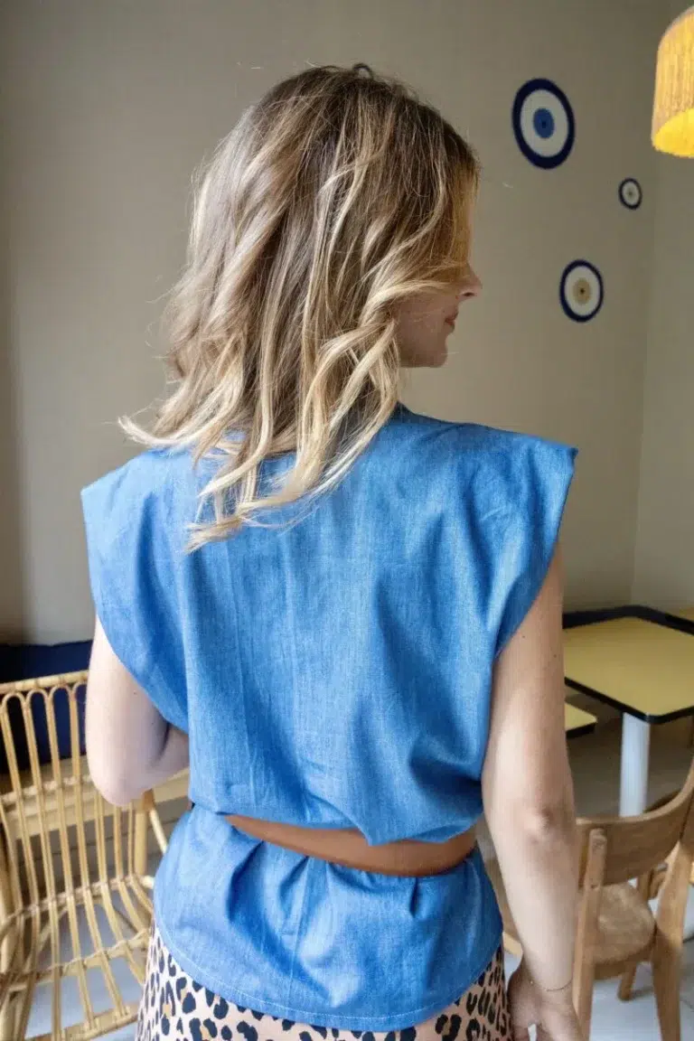 Patron chemise Betty par Clématisse Pattern