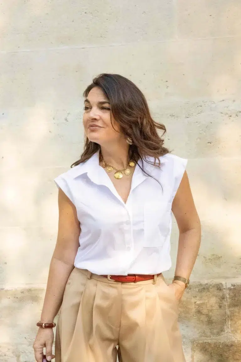 Patron chemise Betty par Clématisse Pattern