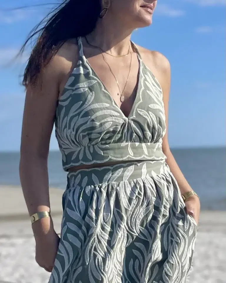 Patron de la jupe LOUISE par Clématisse Pattern