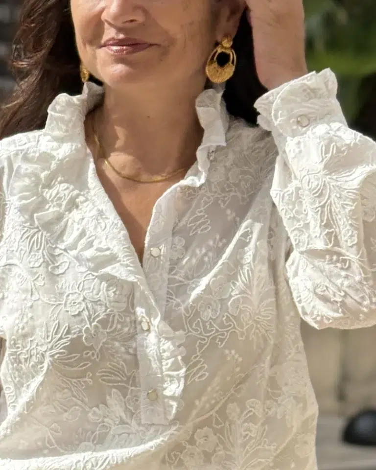 Patron blouse-robe Albane par Clématisse Pattern