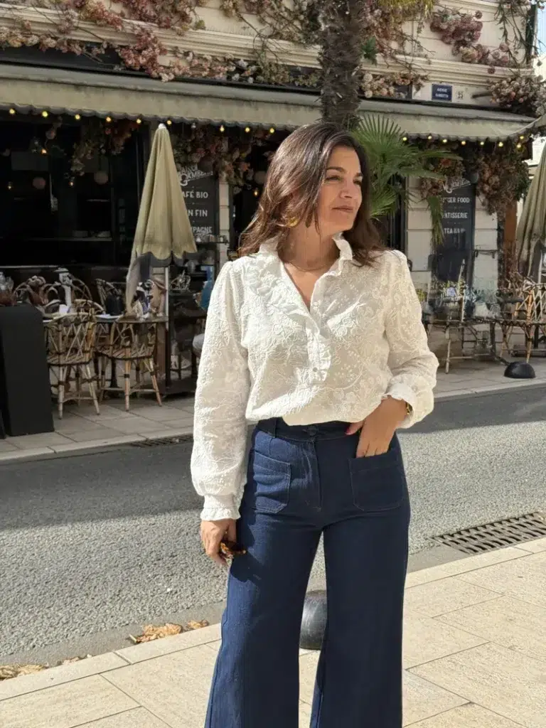 Patron blouse-robe Albane par Clématisse Pattern