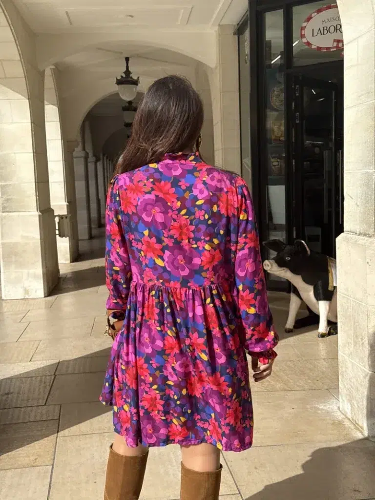 Patron blouse-robe Albane par Clématisse Pattern