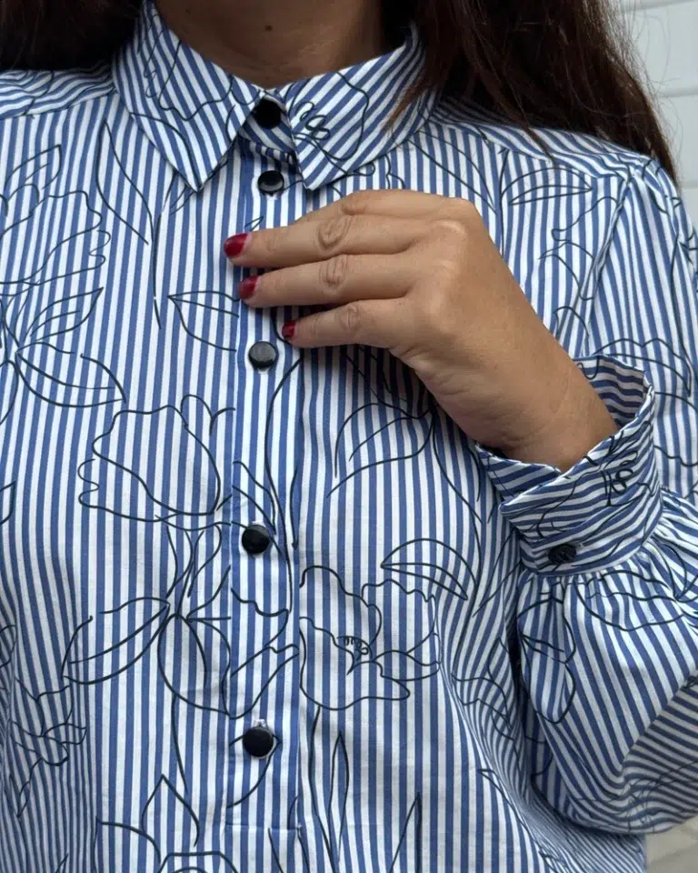 Patron blouse-robe Albane par Clématisse Pattern