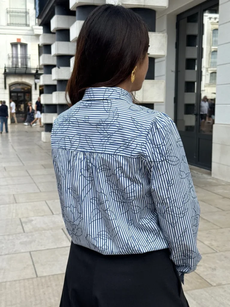Patron blouse-robe Albane par Clématisse Pattern