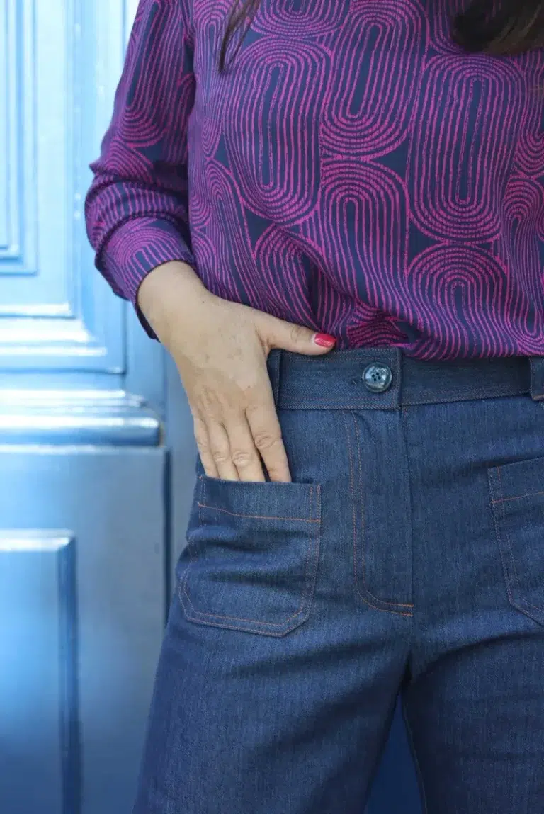 Patron pantalon Ziggy par Clématisse Pattern