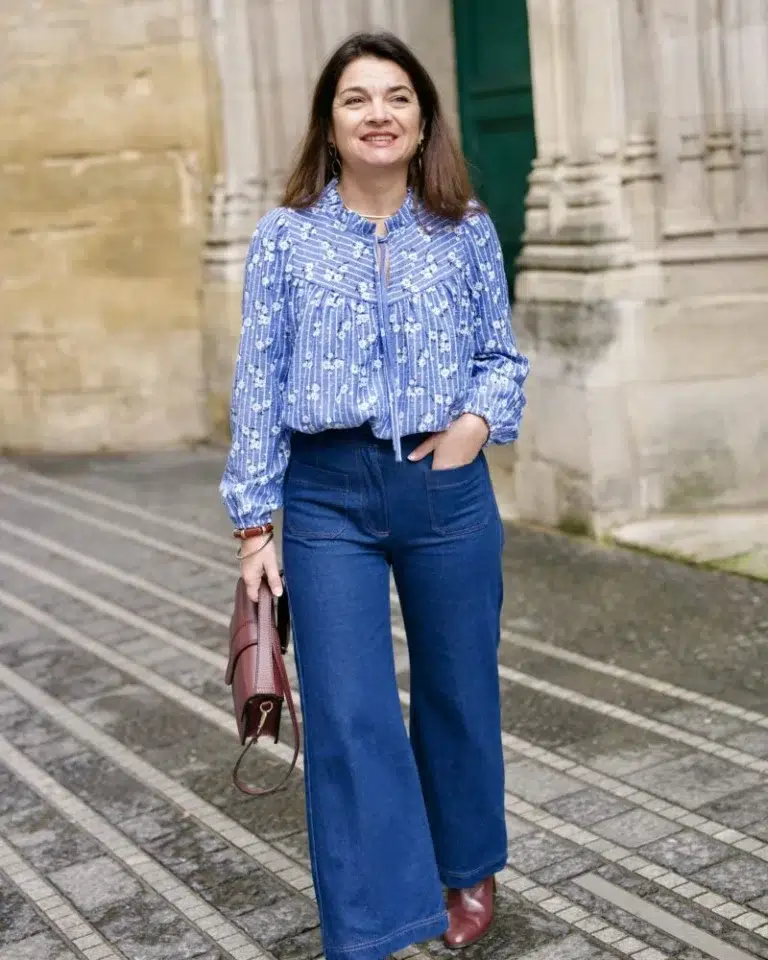 Patron blouse-robe Zélie par Clématisse Pattern