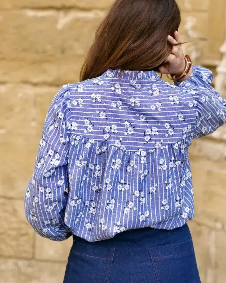 Patron blouse-robe Zélie par Clématisse Pattern