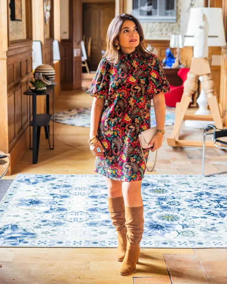 Patron blouse-robe Anaïs par Clématisse Pattern