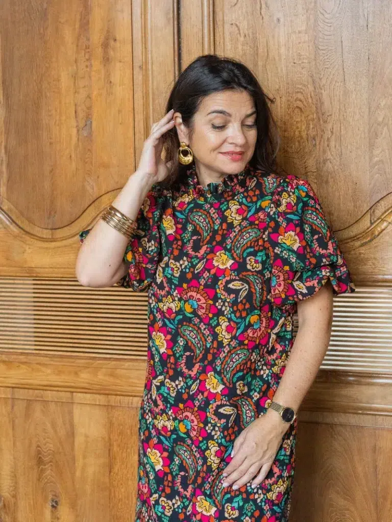 Patron blouse-robe Anaïs par Clématisse Pattern