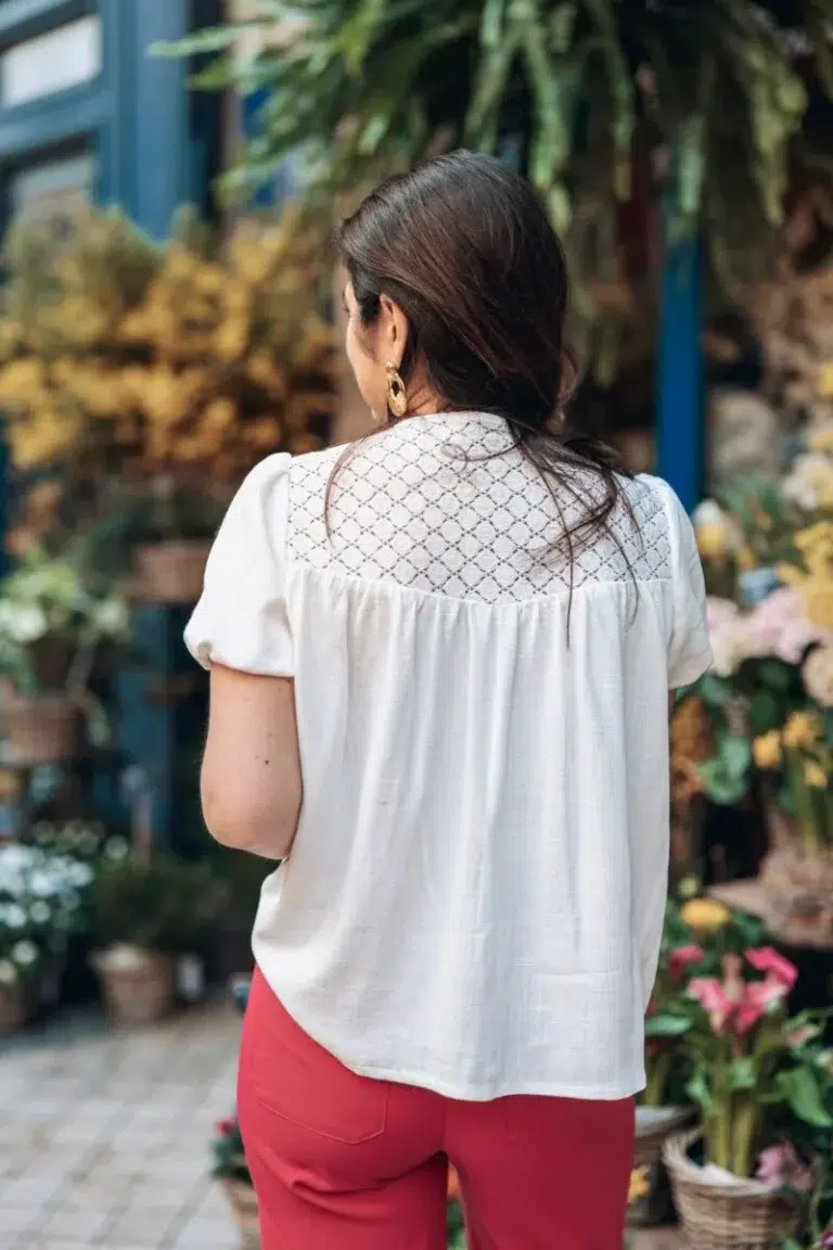 Patron blouse-robe Zélie par Clématisse Pattern