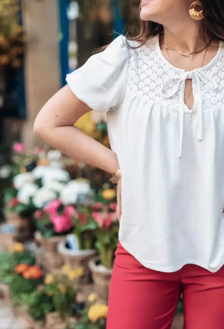 Patron blouse-robe Zélie par Clématisse Pattern
