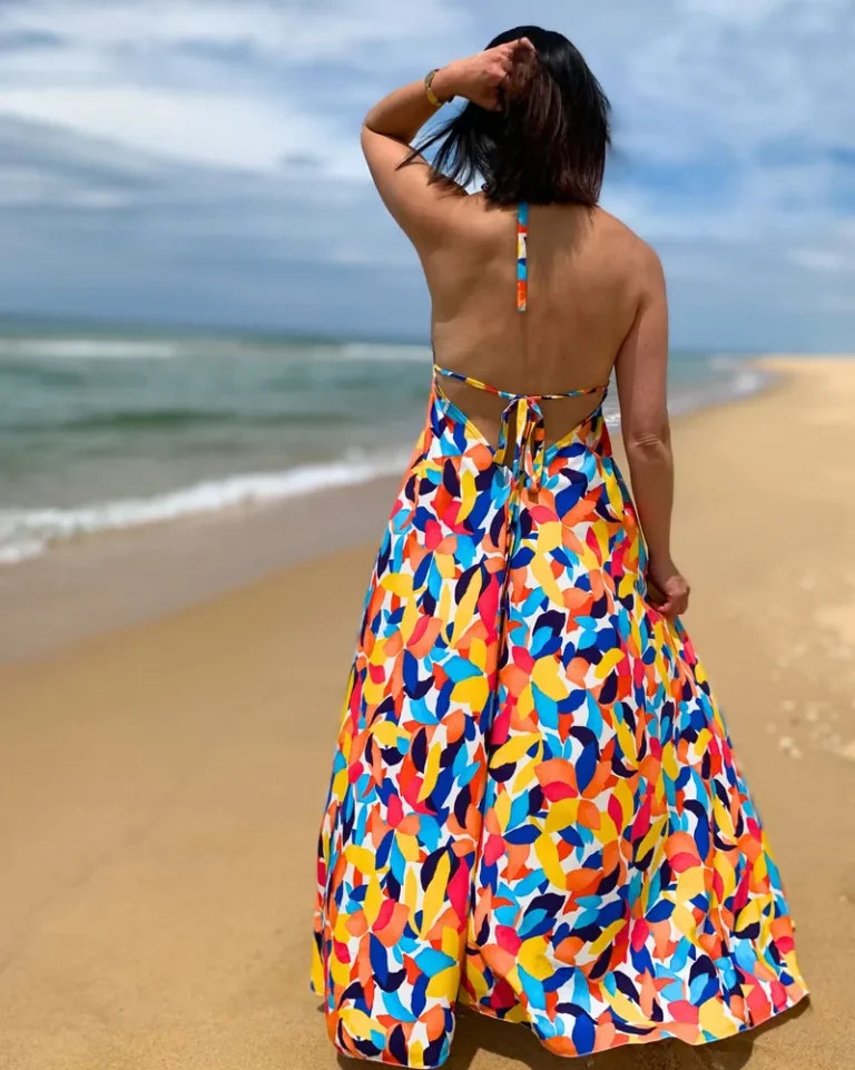 Patron de couture de la robe Penelope par Clématisse Pattern