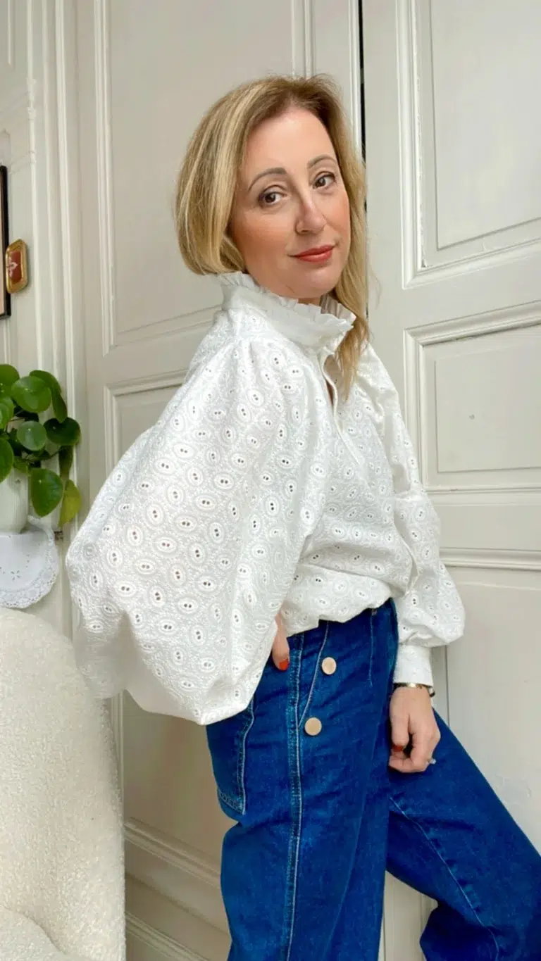 Patron blouse Alma par Clématisse Pattern