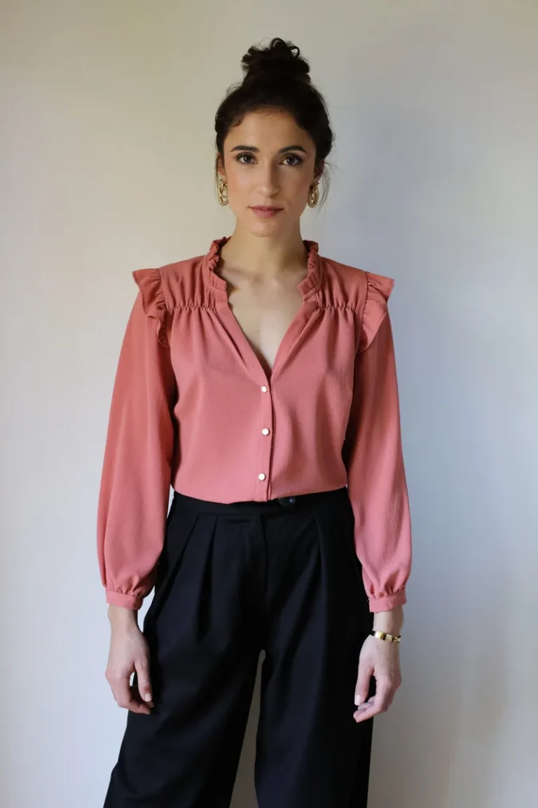 Patron Blouse Noélie par Clématisse Pattern