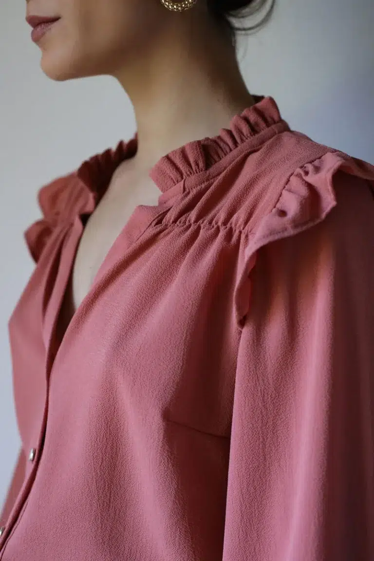 Patron Blouse Noélie par Clématisse Pattern