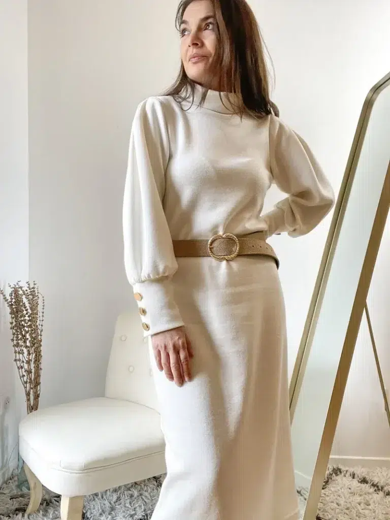 Patron pull-robe Maya par Clématisse Pattern