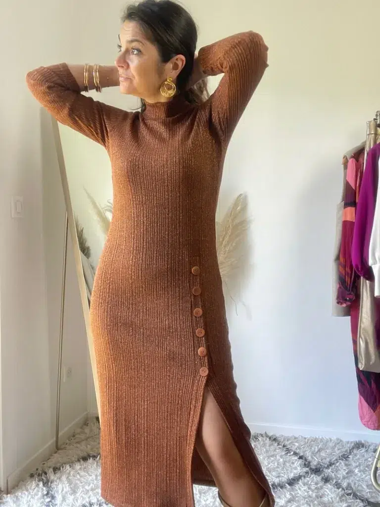 Patron pull-robe Maya par Clématisse Pattern