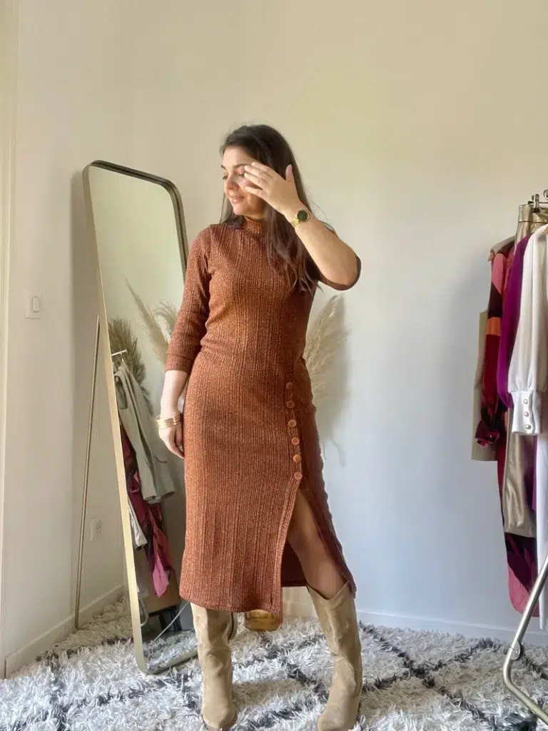 Patron pull-robe Maya par Clématisse Pattern