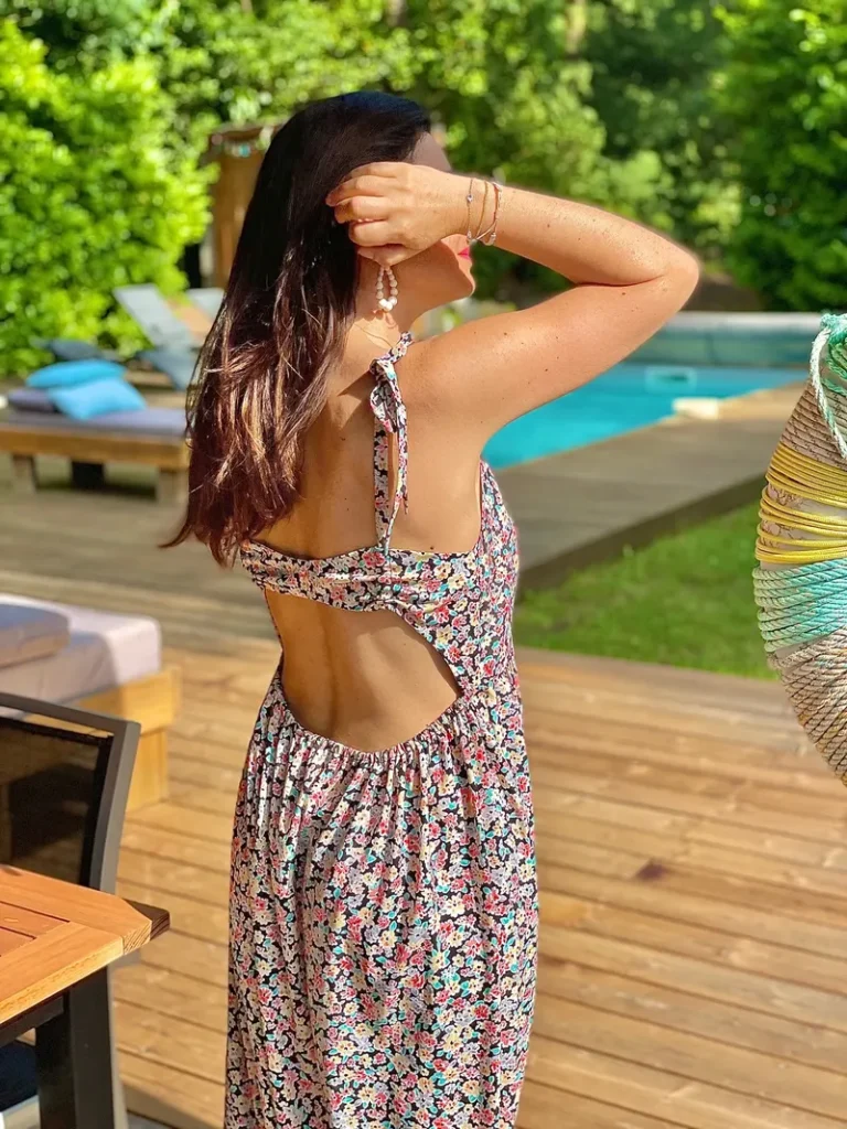 Patron robe Léora par Clématisse Pattern