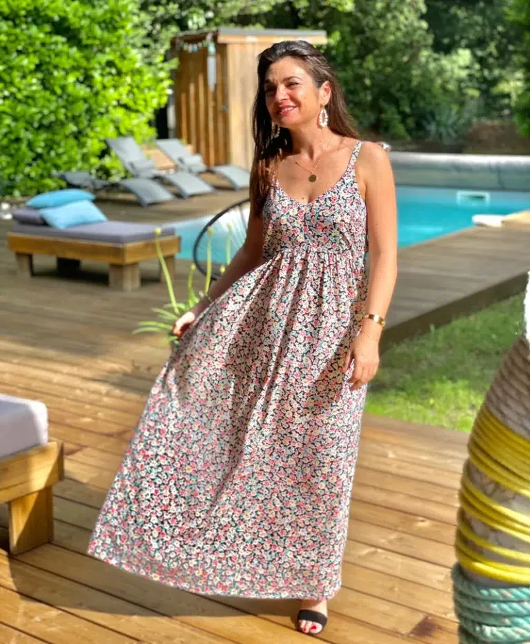 Patron robe Léora par Clématisse Pattern