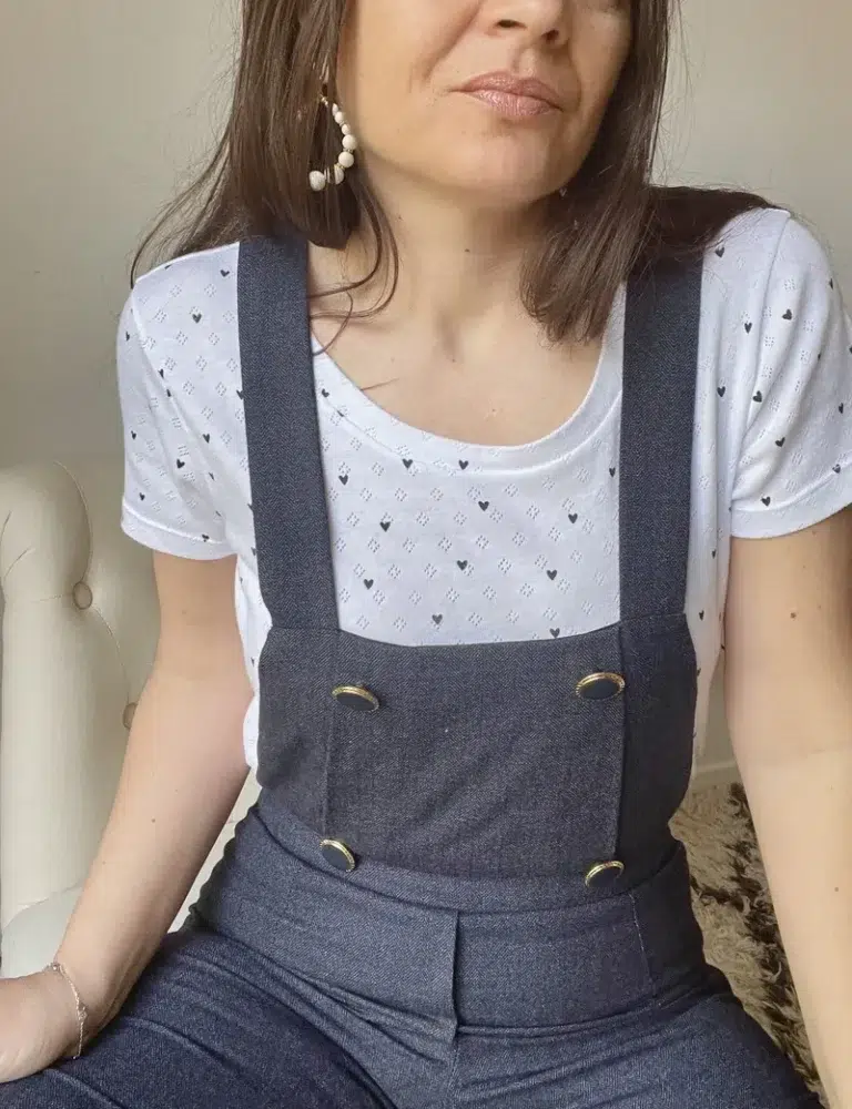 Patron du T-shirt POPPY par Clématisse Pattern