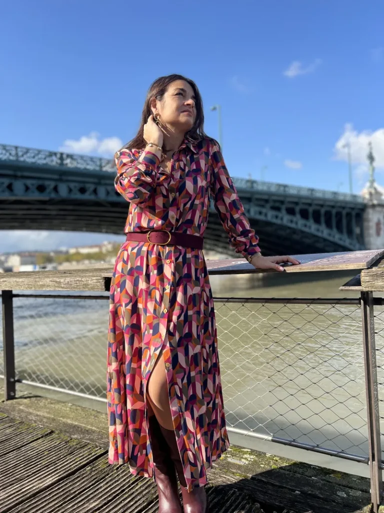 Patron chemise-robe Jane par Clématisse Pattern