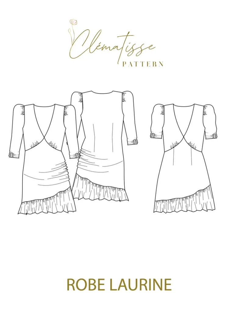 Patron Robe Laurine par Clématisse Pattern