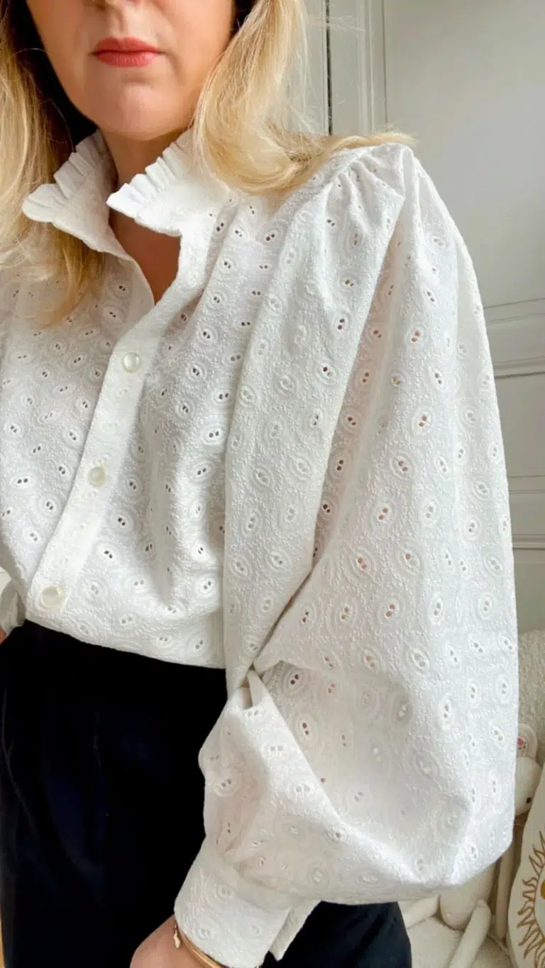 Patron blouse Alma par Clématisse Pattern