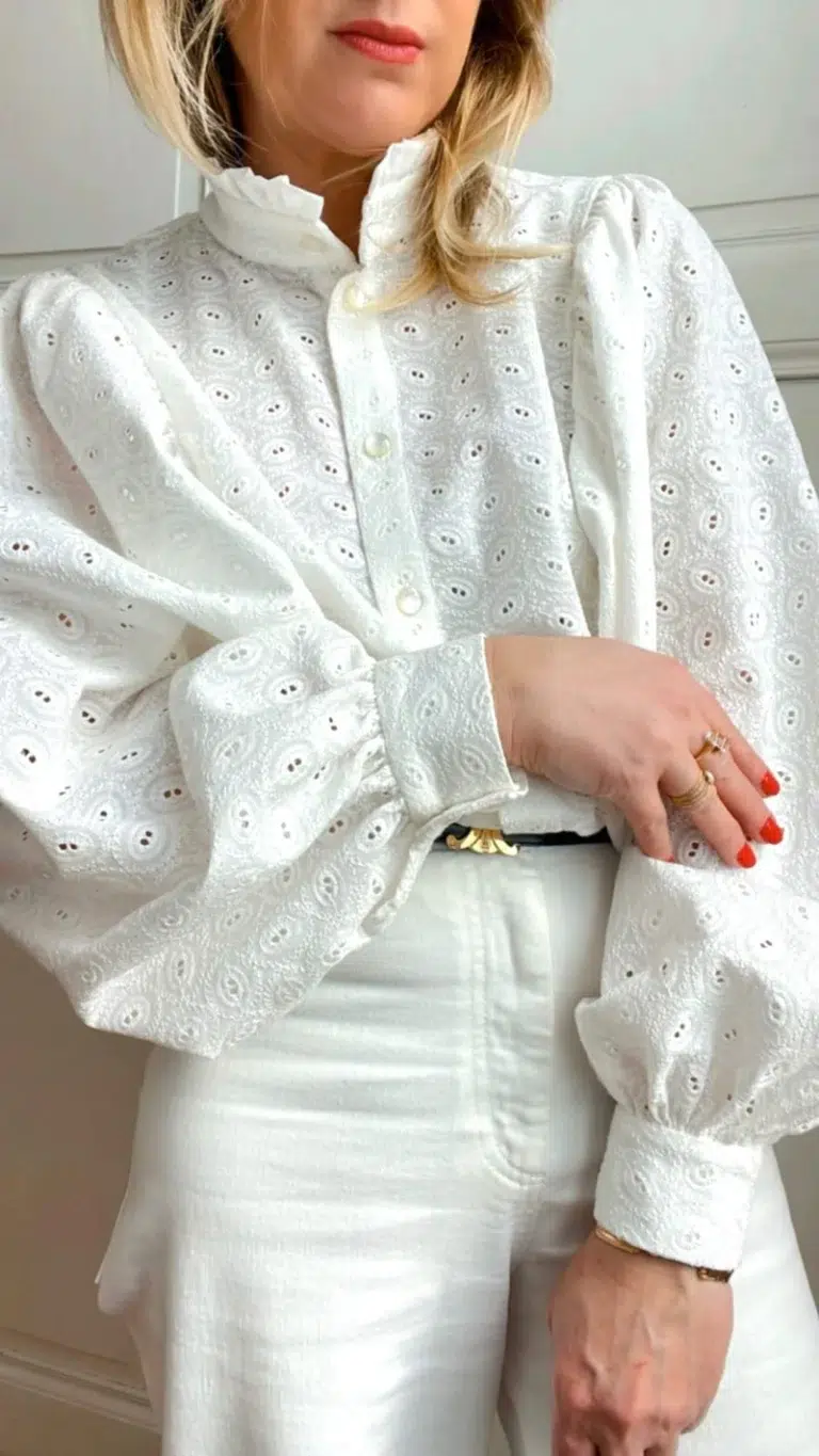 Patron blouse Alma par Clématisse Pattern