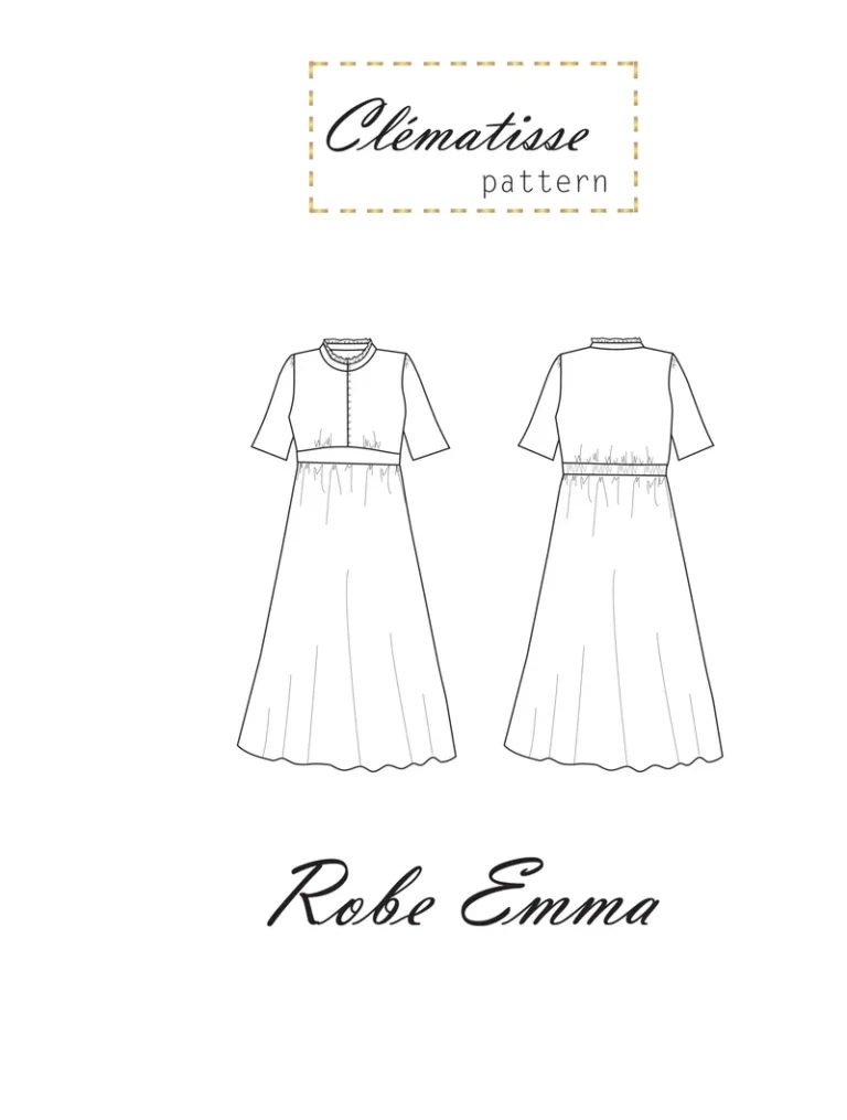 Patron Robe Emma par Clématisse Pattern